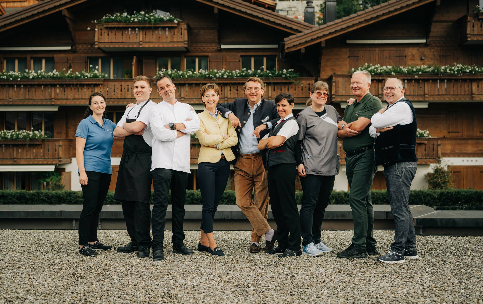 Hôtes et employés Hotel Spitzhorn